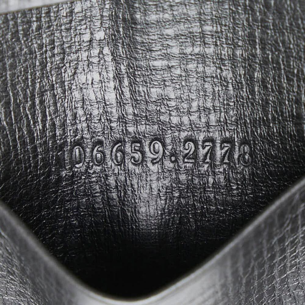Gucci Leather 6-Key Case Black - Picture 2 of 8